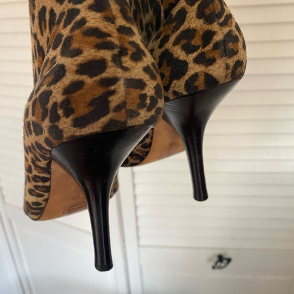 Martinez Valero Animal Print Stretch Knee High Boot - Picture 3 of 6